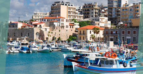 Scenic view of Heraklion, a GroundCrew destination